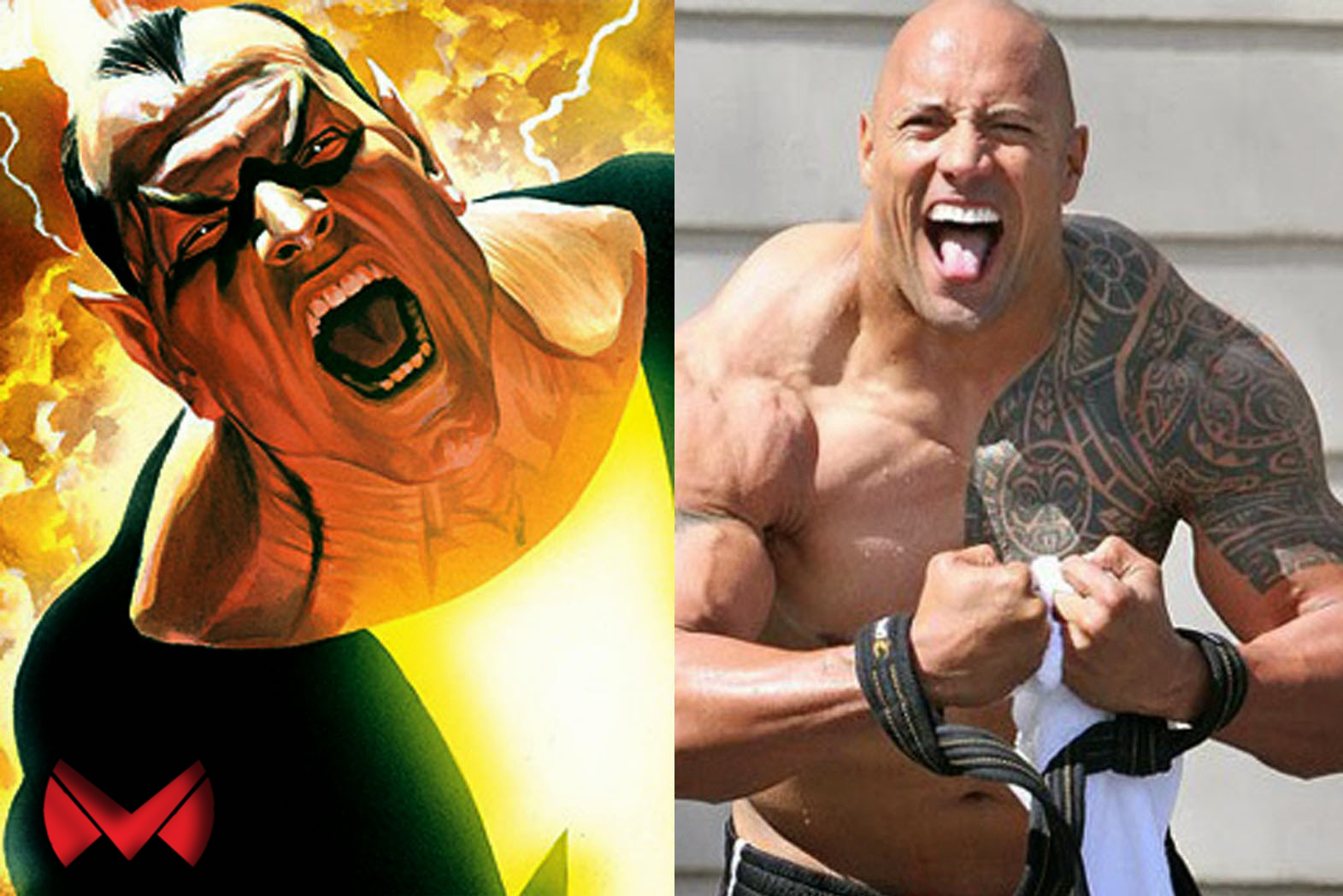 THE ROCK COULD TURN BLACK ADAM THE NEXT YEAR